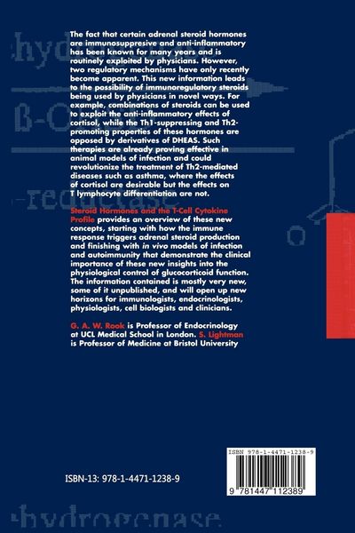 Produktbild: Steroid Hormones and the T-Cell Cytokine Profile