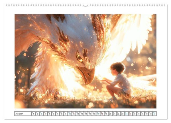 Produktbild: Der letzte Funke Magie (Wandkalender 2027 DIN A2 quer), CALVENDO Monatskalender