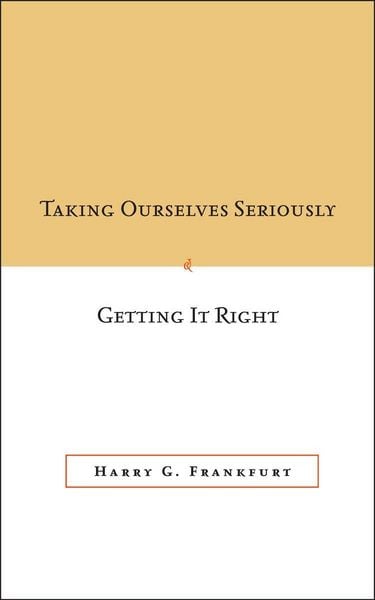 Produktbild: Taking Ourselves Seriously and Getting It Right [Deckle Edge]
