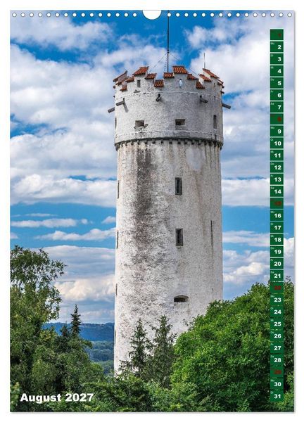 Produktbild: Ravensburg, Stadt der T&uuml;rme (Wandkalender 2027 DIN A3 hoch), CALVENDO Monatskalender