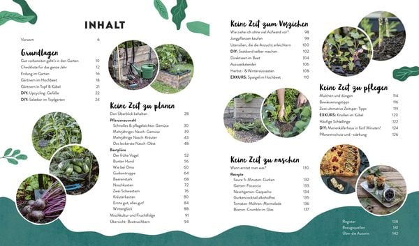 Produktbild: Keine Zeit zu g&auml;rtnern &ndash;&nbsp;Easy planen, pflegen und ernten: Gem&uuml;se, Kr&auml;uter & Beeren