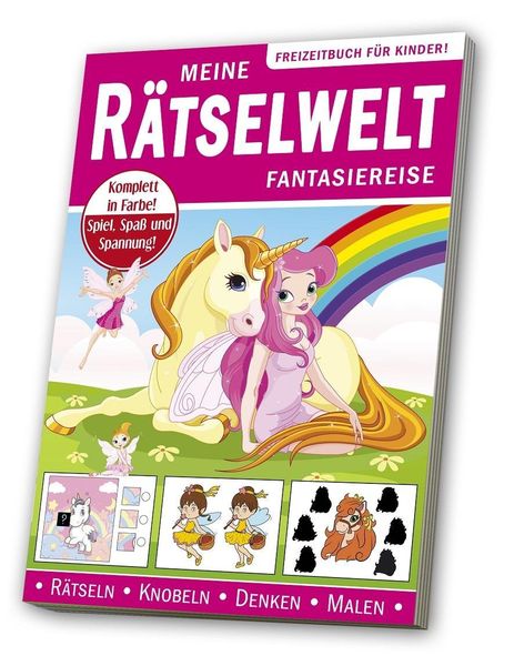 Produktbild: Meine R&auml;tselwelt f&uuml;r M&auml;dchen/Fantasiereise