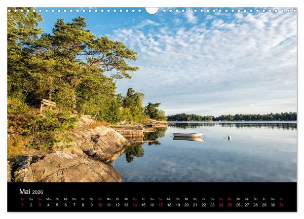 Produktbild: Sch&auml;rengarten an der schwedischen Ostk&uuml;ste (Wandkalender 2026 DIN A3 quer), CALVENDO Monatskalender