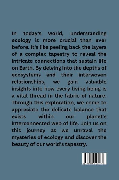 Produktbild: Unraveling Ecology's Tapestry: Insights into Life's Interconnected Web