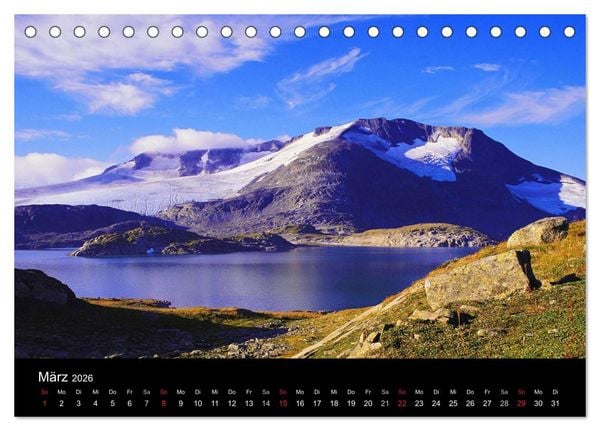 Produktbild: Norwegen (Tischkalender 2026 DIN A5 quer), CALVENDO Monatskalender
