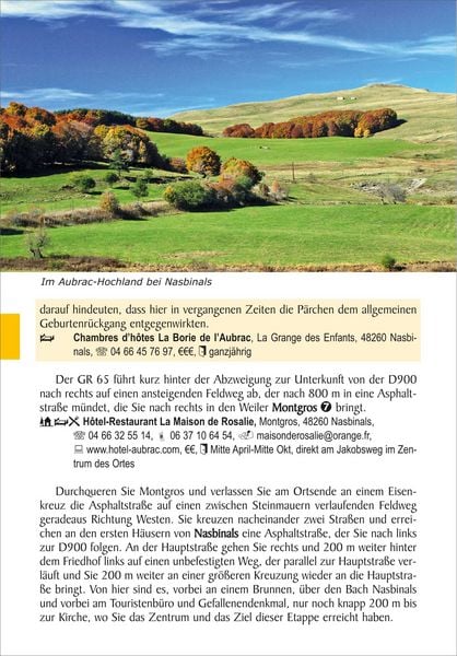 Produktbild: Frankreich: Jakobsweg Via Podiensis von Le Puy-en-Velay nach Saint-Jean-Pied-de-Port