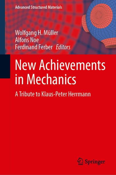 Produktbild: New Achievements in Mechanics