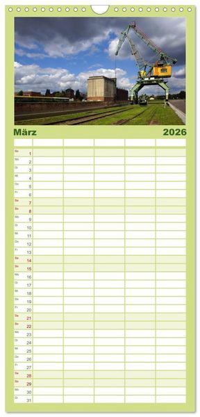 Produktbild: Familienplaner 2026 - Mein Magdeburg 2026 mit 5 Spalten (Wandkalender, 21 x 45 cm) CALVENDO