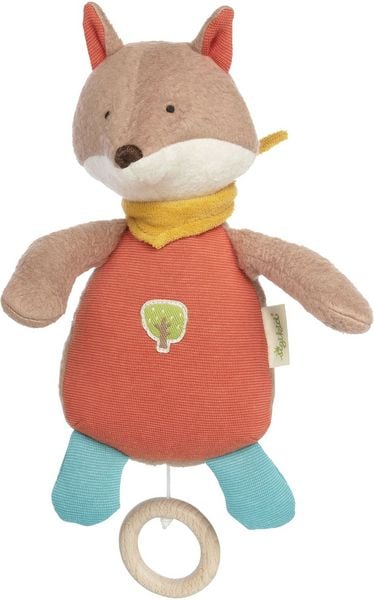 Spieluhr FUCHS GREEN in orange/bunt