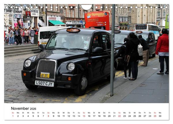 Produktbild: Schottlands Hauptstadt Edinburgh (Wandkalender 2026 DIN A4 quer), CALVENDO Monatskalender
