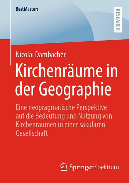 Produktbild: Kirchenr&auml;ume in der Geographie