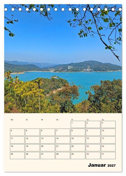 Produktbild: Taiwan &ndash; Traumreise durch Asiens Geheimtipp (Tischkalender 2027 DIN A5 hoch), CALVENDO Monatskalender