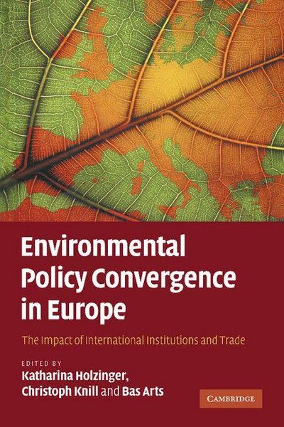 Produktbild: Environmental Policy Convergence in Europe