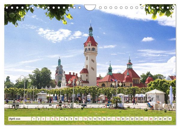 Produktbild: Zoppot und Danzig (Wandkalender 2026 DIN A4 quer), CALVENDO Monatskalender
