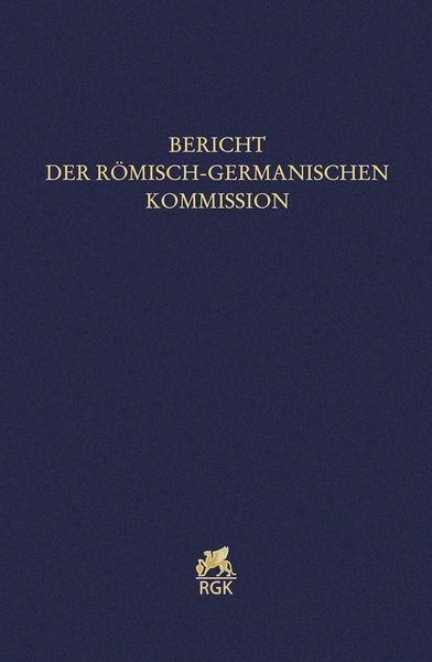 Bericht der Römisch-Germanischen Kommission 101 (2010), Gebundene Ausgabe von , Gebrüder Mann Verlag, 978-3-7861-2907-3