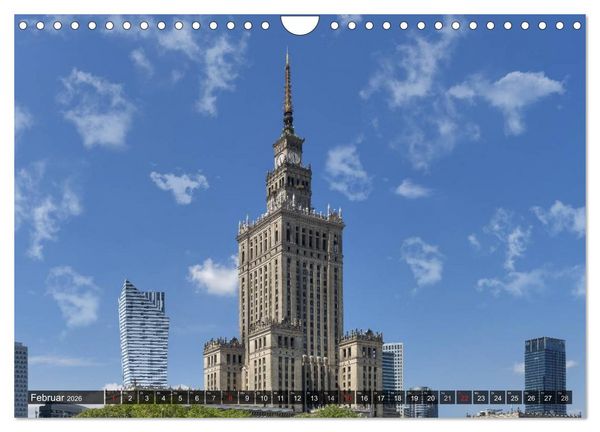 Produktbild: Ein Wochenende in Warschau (Wandkalender 2026 DIN A4 quer), CALVENDO Monatskalender
