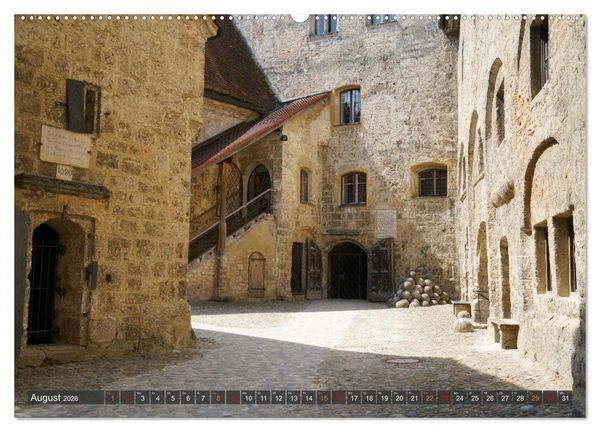 Produktbild: Ausflug Burg Burghausen (Wandkalender 2026 DIN A2 quer), CALVENDO Monatskalender