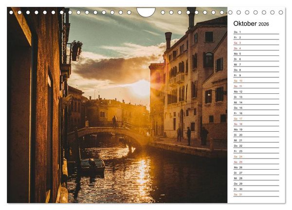 Produktbild: Traumstadt Venedig (Wandkalender 2026 DIN A4 quer), CALVENDO Monatskalender