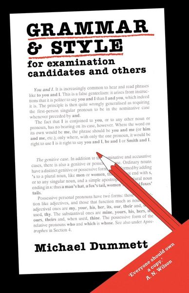 Produktbild: Grammar and Style