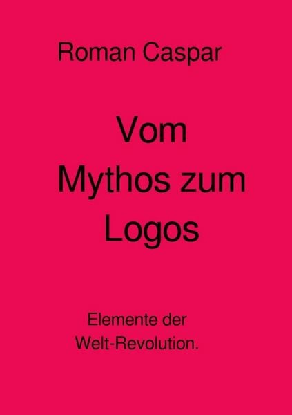 Produktbild: Vom Mythos zum Logos