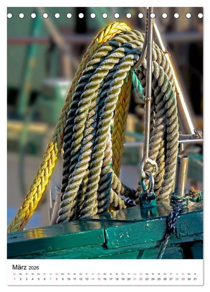 Produktbild: GREETSIEL Rund um den Hafen (Tischkalender 2026 DIN A5 hoch), CALVENDO Monatskalender