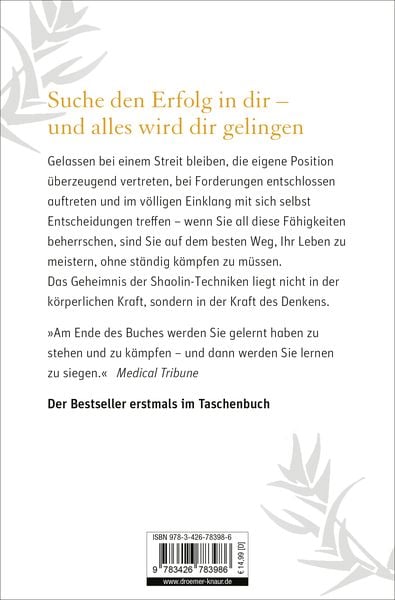 Produktbild: Shaolin - Du musst nicht k&auml;mpfen, um zu siegen!