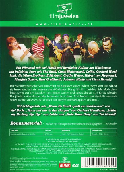 Produktbild: Wenn die Musik spielt am W&ouml;rthersee - filmjuwelen
