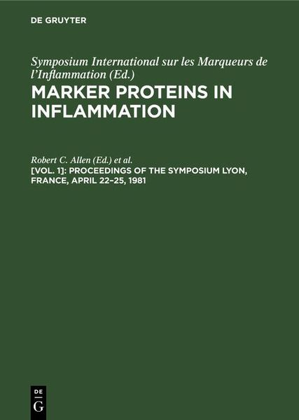 Produktbild: Proceedings of the Symposium Lyon, France, April 22-25, 1981