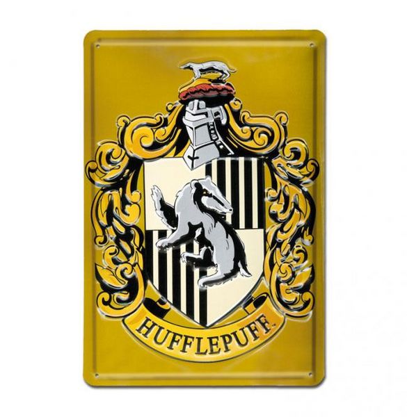 Produktbild: Harry Potter 3D Blechschild Hufflepuff