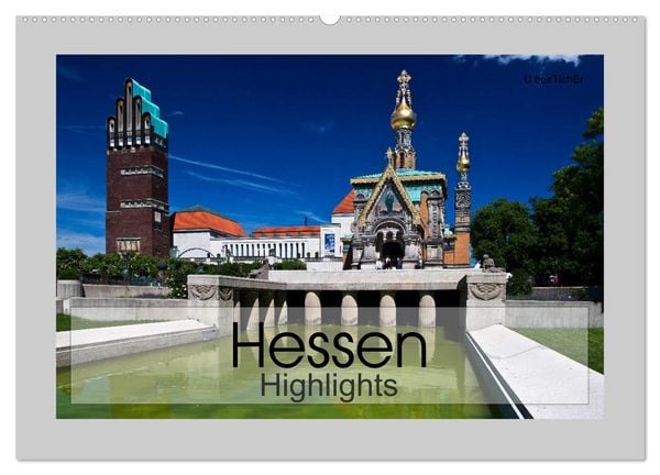 Produktbild: Hessen Highlights (Wandkalender 2026 DIN A2 quer), CALVENDO Monatskalender