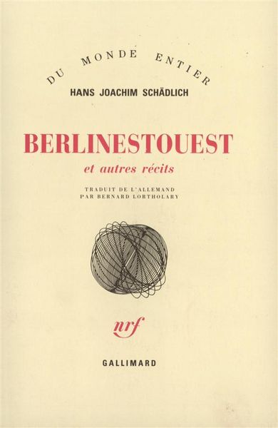 Produktbild: Berlinestouest et autres r&eacute;cits