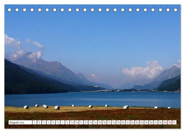 Produktbild: Engadine 2026 - Nature and landscapes (Desk Calendar 2026 DIN A5 landscape), CALVENDO 12 Month DeskCalendar