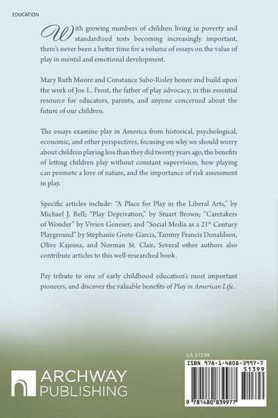 Produktbild: Play in American Life