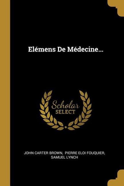 Produktbild: El&eacute;mens De M&eacute;decine...