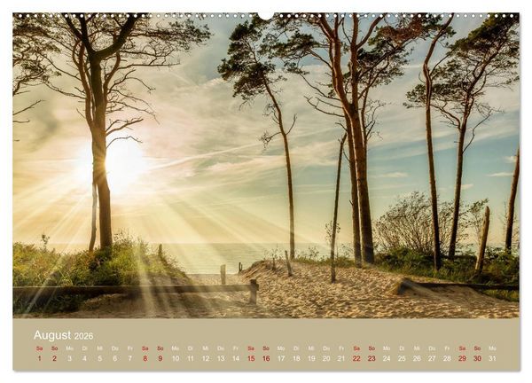 Produktbild: Sommerlichter - Stimmungsvolle Landschaftsbilder (hochwertiger Premium Wandkalender 2026 DIN A2 quer), Kunstdruck in Hochglanz