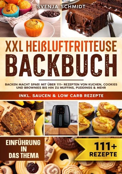 Produktbild: XXL Hei&szlig;luftfritteuse Backbuch