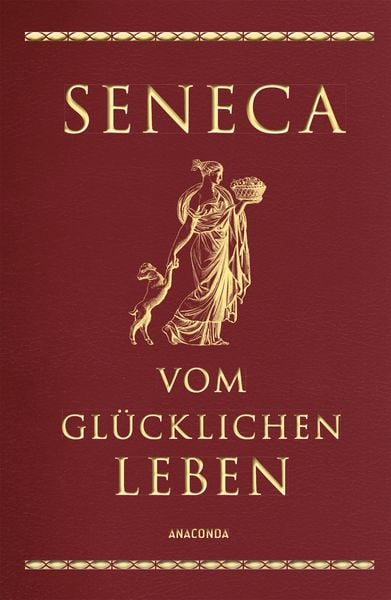 Produktbild: Vom gl&uuml;cklichen Leben (Cabra-Leder-Ausgabe)