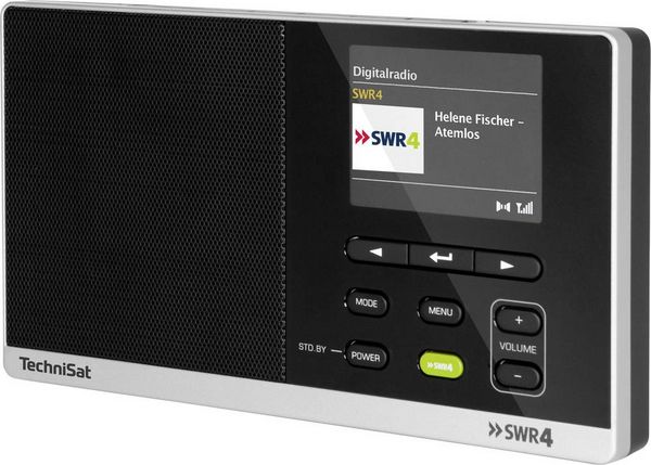 Produktbild: TechniSat DigitRadio 215 SWR 4 - Edition Kofferradio DAB+, UKW Schwarz