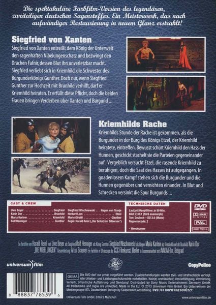 Produktbild: Die Nibelungen