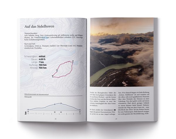 Produktbild: K&uuml;mmerly+Frey Raus und Wandern Wallis &ndash; Wanderf&uuml;hrer