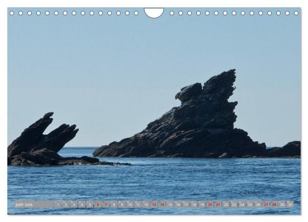 Produktbild: Les &icirc;les conqu&eacute;toises (Calendrier mural 2026 DIN A4 vertical), CALVENDO calendrier mensuel