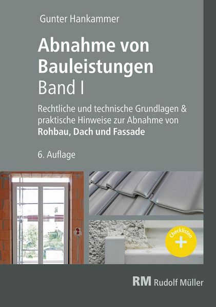 Produktbild: Abnahme von Bauleistungen, 6.A. Band I - E-Book (PDF)