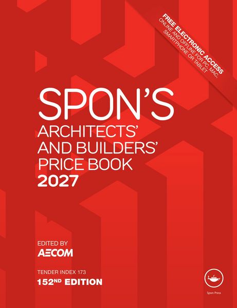 Produktbild: Spon's Architects' and Builders' Price Book 2027