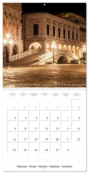 Produktbild: Fascination VENICE (Wall Calendar 2026 12 &times; 12 Inch) CALVENDO 12 Month Wall Calendar