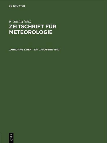 Produktbild: Jan./Febr. 1947