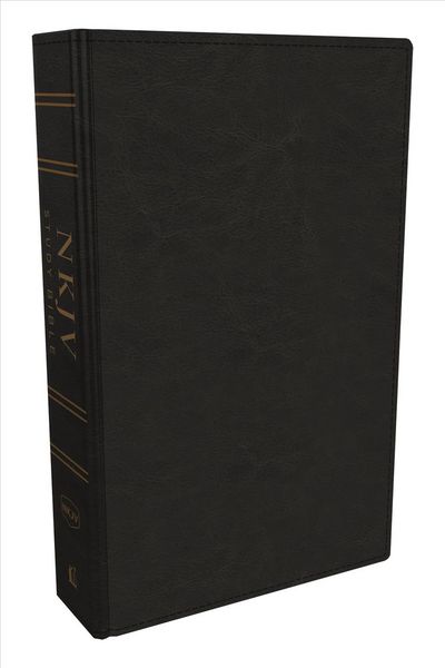 Produktbild: NKJV Study Bible, Imitation Leather, Black, Full-Color, Comfort Print