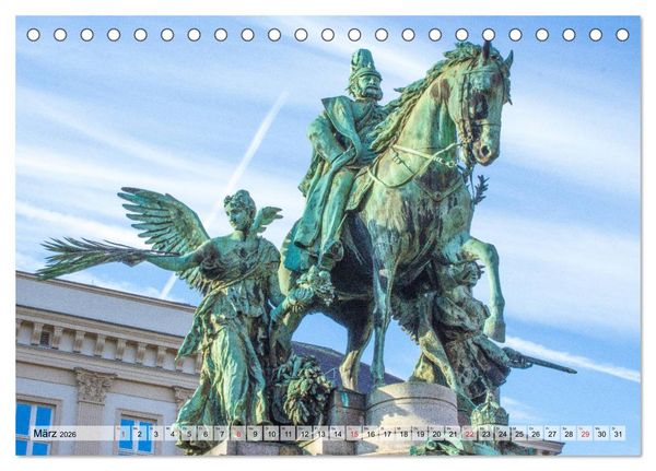 Produktbild: Historisches D&uuml;sseldorf (Tischkalender 2026 DIN A5 quer), CALVENDO Monatskalender