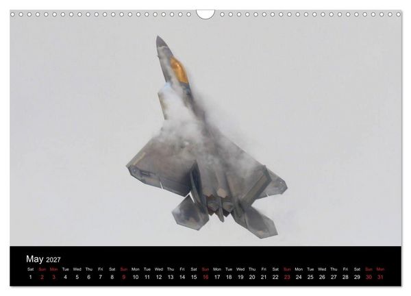 Produktbild: Lockheed Martin F-22A Raptor (Wall Calendar 2027 DIN A3 landscape), CALVENDO 12 Month Wall Calendar