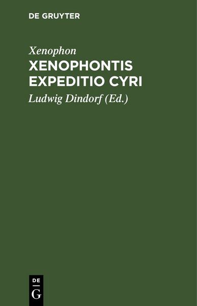 Produktbild: Xenophontis Expeditio Cyri