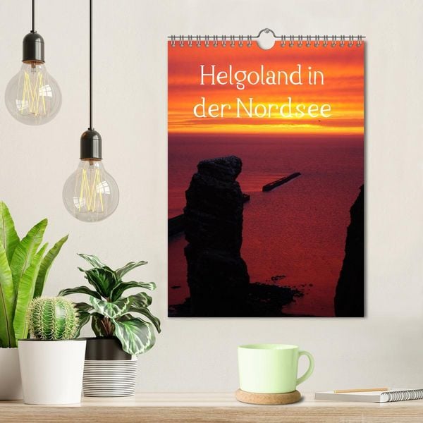 Produktbild: Helgoland in der Nordsee (Wandkalender 2026 DIN A4 hoch), CALVENDO Monatskalender